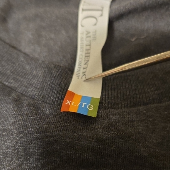 Men's Charcoal Tee - Picture 2 of 3